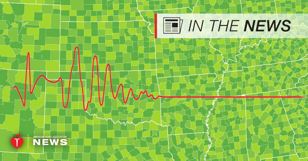 AHANewYorkCity's tweet image. Who’s more likely to die of heart disease or stroke? It depends on where you live. #AHANews spr.ly/60168iBrq
