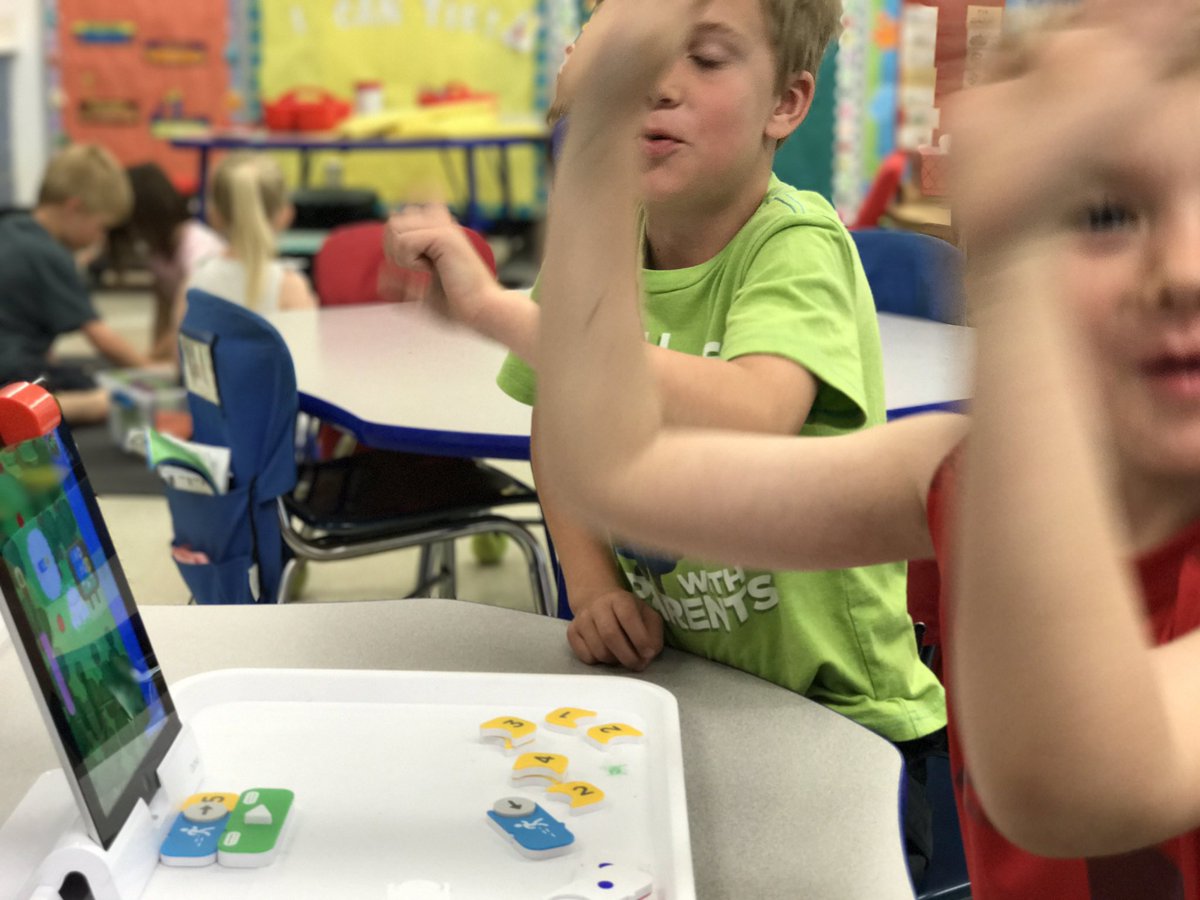 cheekmw16's tweet image. @KrohnEdu #CodingwithAbbie and #CodingJam by @PlayOsmo doing what many have tried before them...make coding COOL! #celebratinglearnersatJC