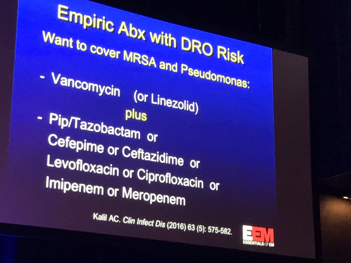 eebeejeebee's tweet photo. Dr. Greg Moran discusses when to tx empirically for drug resistant PNA https://t.co/2eFTjTvS5k