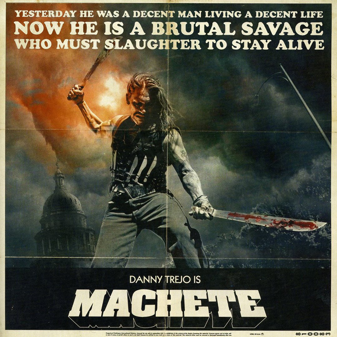 Happy Birthday to Danny Trejo!
Machete don\t text, but he does message: follow him at       