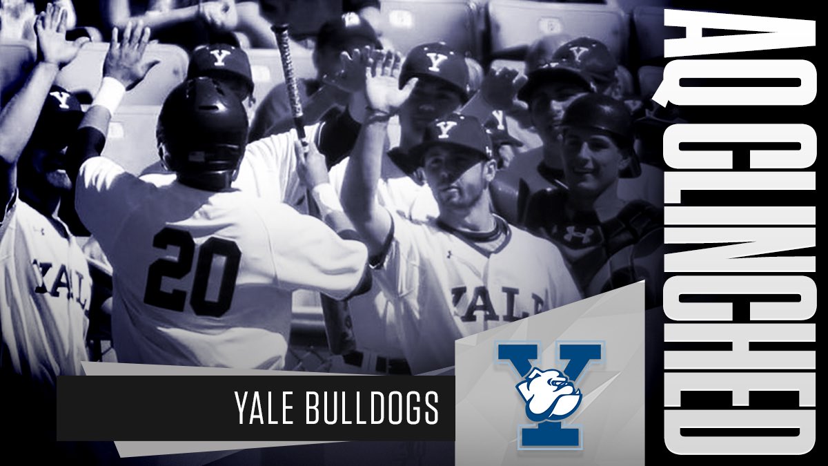 NCAA Baseball on Twitter "IVY LEAGUE CHAMPS!! The Yale Bulldogs earn