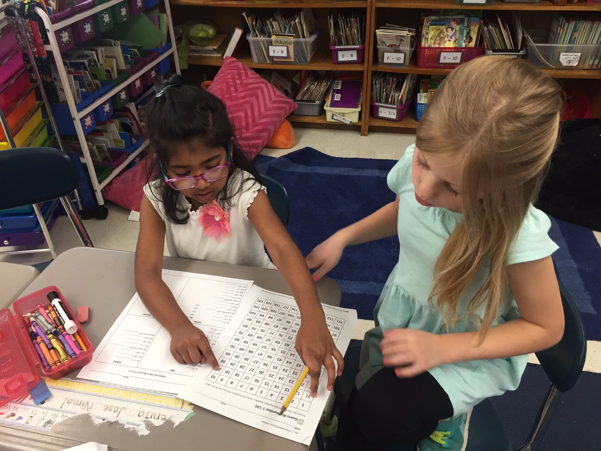 mrsphilbrickGR1's tweet photo. We can help each other learn! Friends helping in math today! #peertutoring #friendshelpeachother https://t.co/r9jlbnMkrz