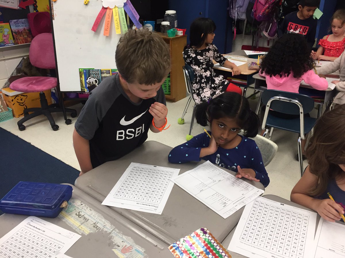 mrsphilbrickGR1's tweet photo. We can help each other learn! Friends helping in math today! #peertutoring #friendshelpeachother https://t.co/r9jlbnMkrz