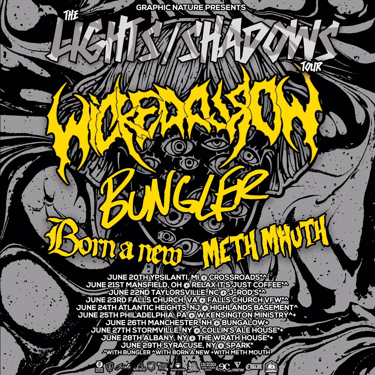 AYYYYYYY new tour!!!!!!!! Stoked to be out with <a href="/WICKEDWORLDWI/">WICKED WORLD</a> <a href="/methmouth315/">Meth Mouth</a> and <a href="/bornanewnj/">born a new</a> 🤤💕👌🏼