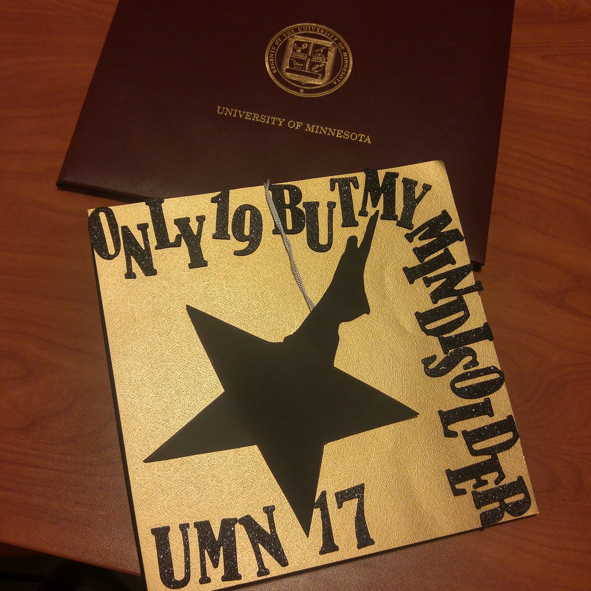 stockerem's tweet photo. S/o @Lin_Manuel for making the soundtrack that powered the late nights it took to get this #umn17 #graduation https://t.co/f7UNpfmeBH