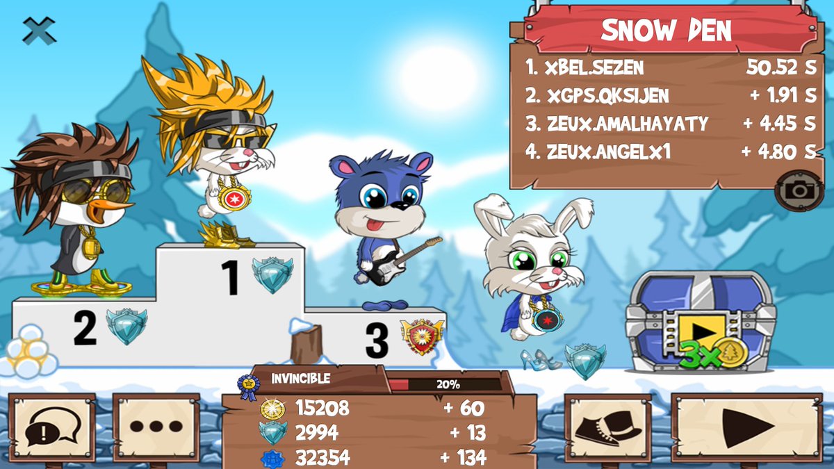 S3Z3NNN's tweet image. Get on my level, son! #funrun2 #Qksijen #AmalHayaty #ANGELX1