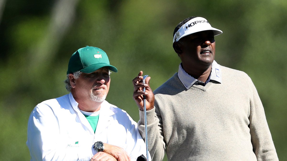 Show up, keep up and shut up. Vijay Singh's caddie quits, declines to