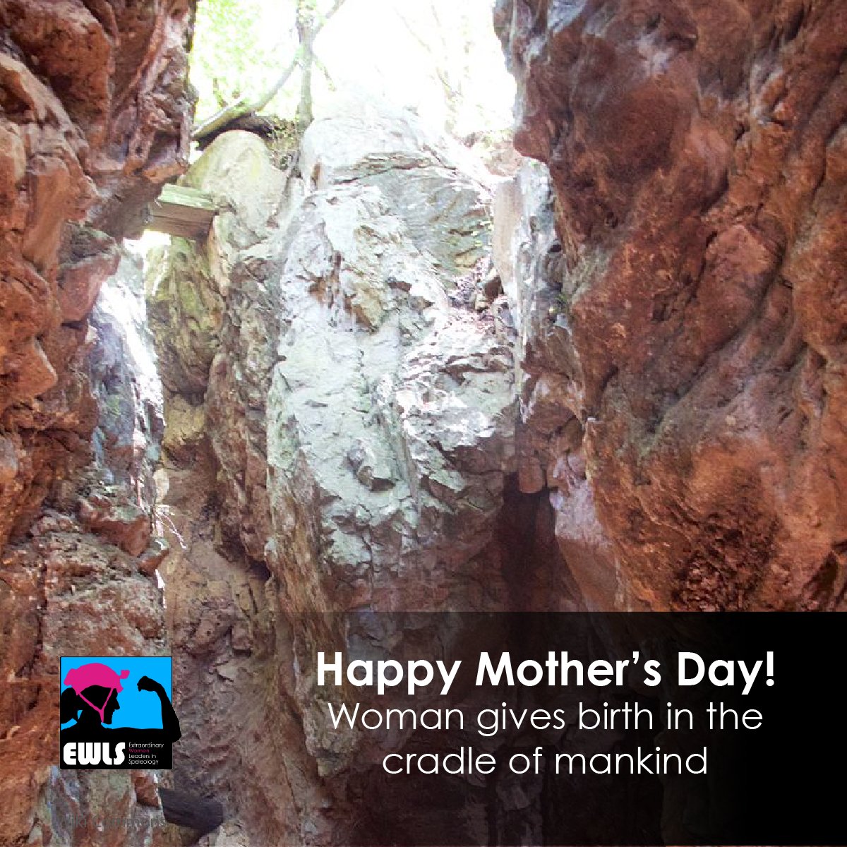 She gave birth in Sterkfontein Caves, the cradle of humankind. Happy #MothersDay     #ewls  #Mom #Maropeng ow.ly/CEJA304M6g1