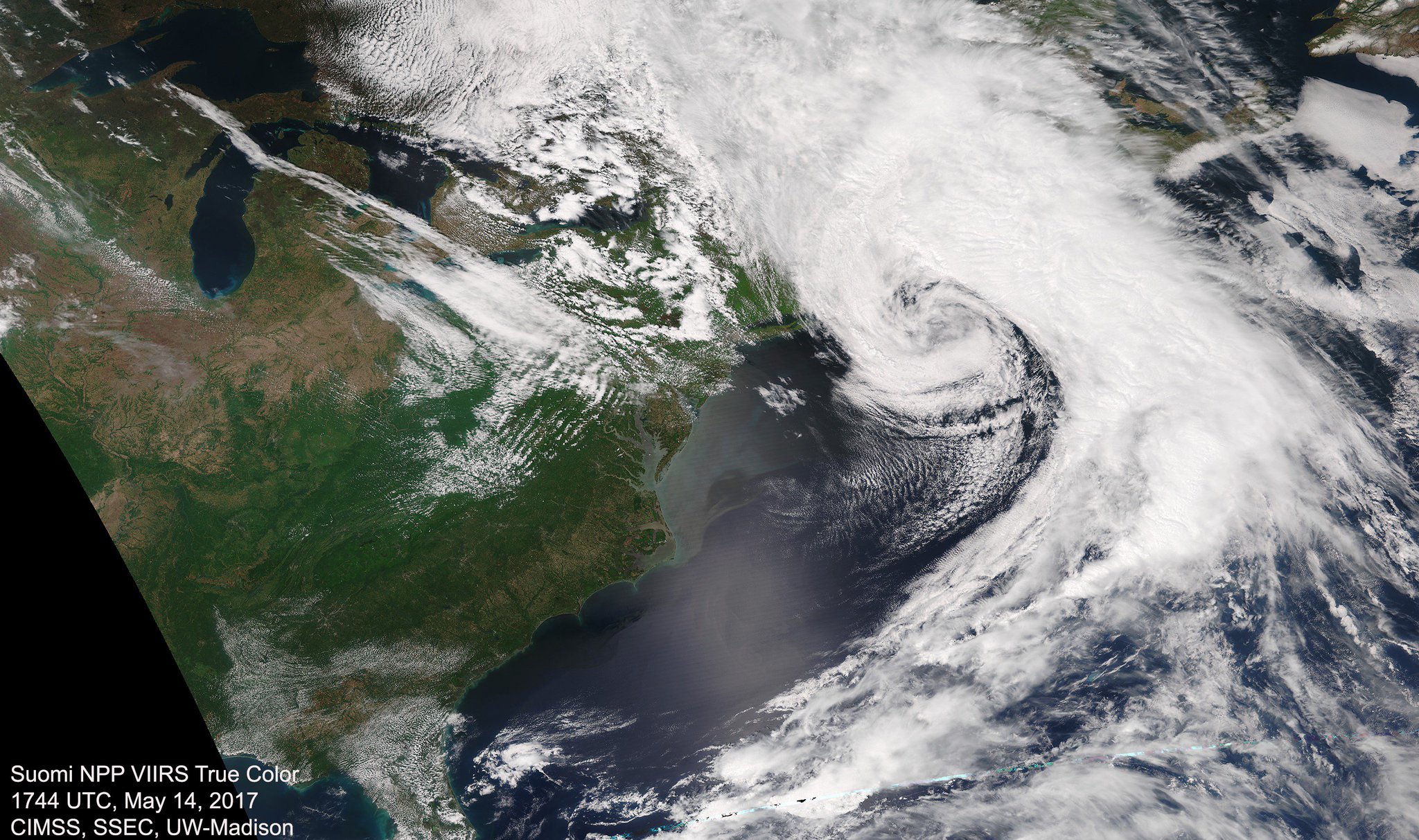 UW Madison CIMSS On Twitter Today s VIIRS View Captures Contrasts 