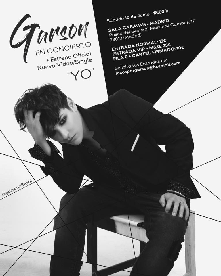 DelGarsonMadrid's tweet photo. Y el próximo 10 de Junio conciertazo en Madrid!!!
No te lo pierdas!! Reserva tu entrada enviando un correo a locosporgarson@hotmail.com https://t.co/YL3I0C9cdE