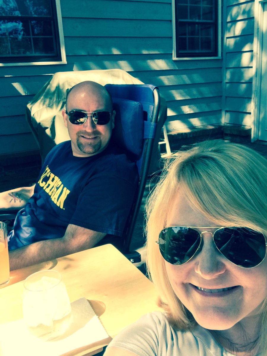 kde3's tweet image. Chilling on the deck. Missing my mom. #happymothersday #byebeautifulmom