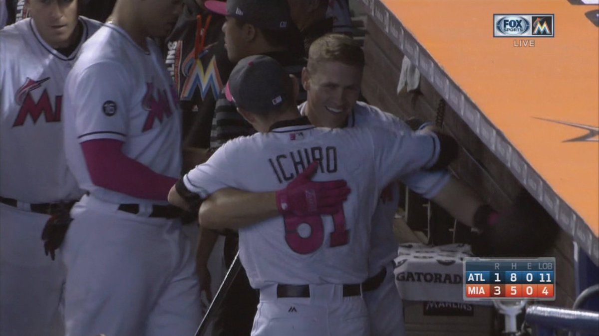 Happy #MothersDay Marlins fans: Fish snap 5-game losing streak by beating Braves 3-1 bit.ly/2rf77GQ https://t.co/30GPDnGmhk