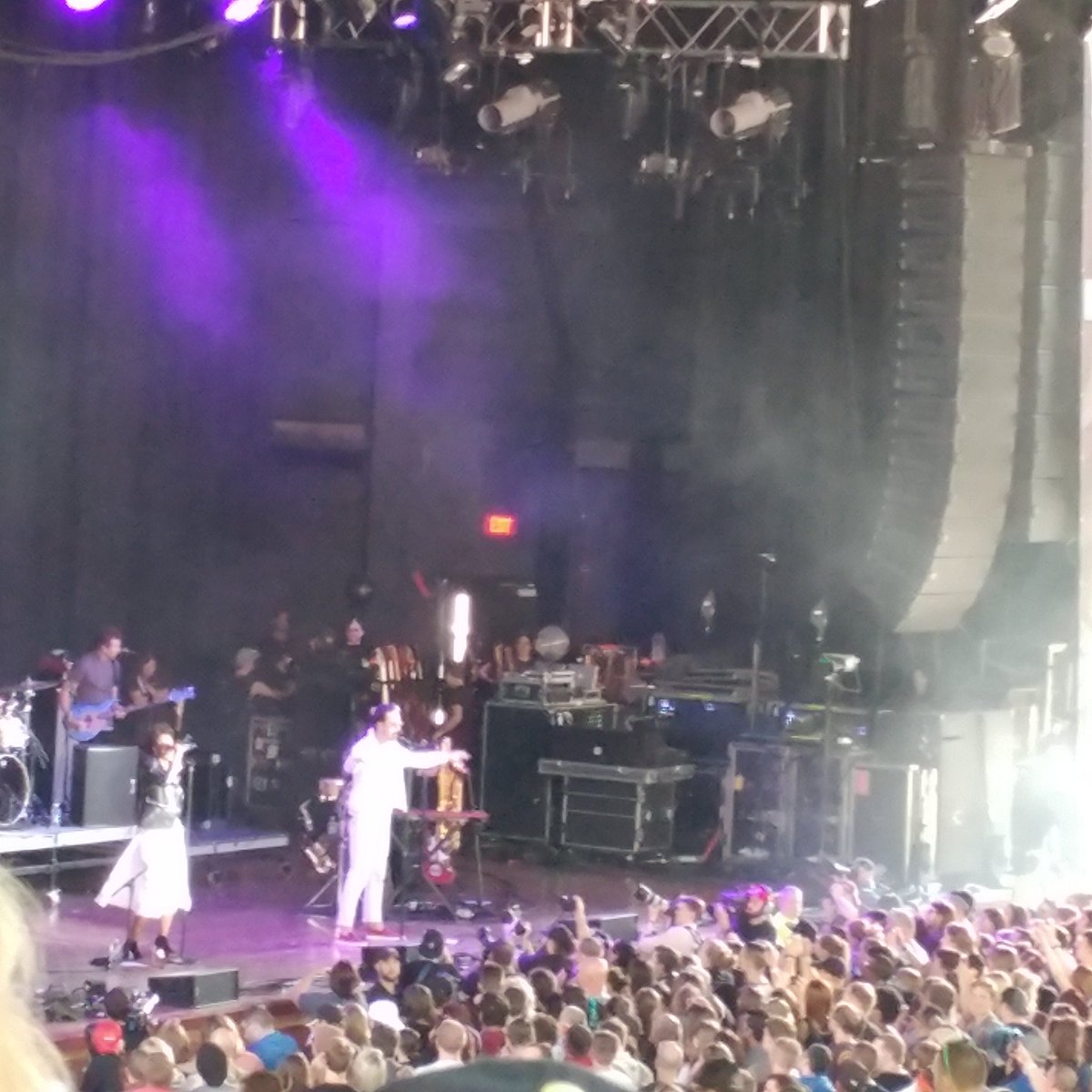edqueso's tweet image. Ricky Martin rocking out at #kerfuffle