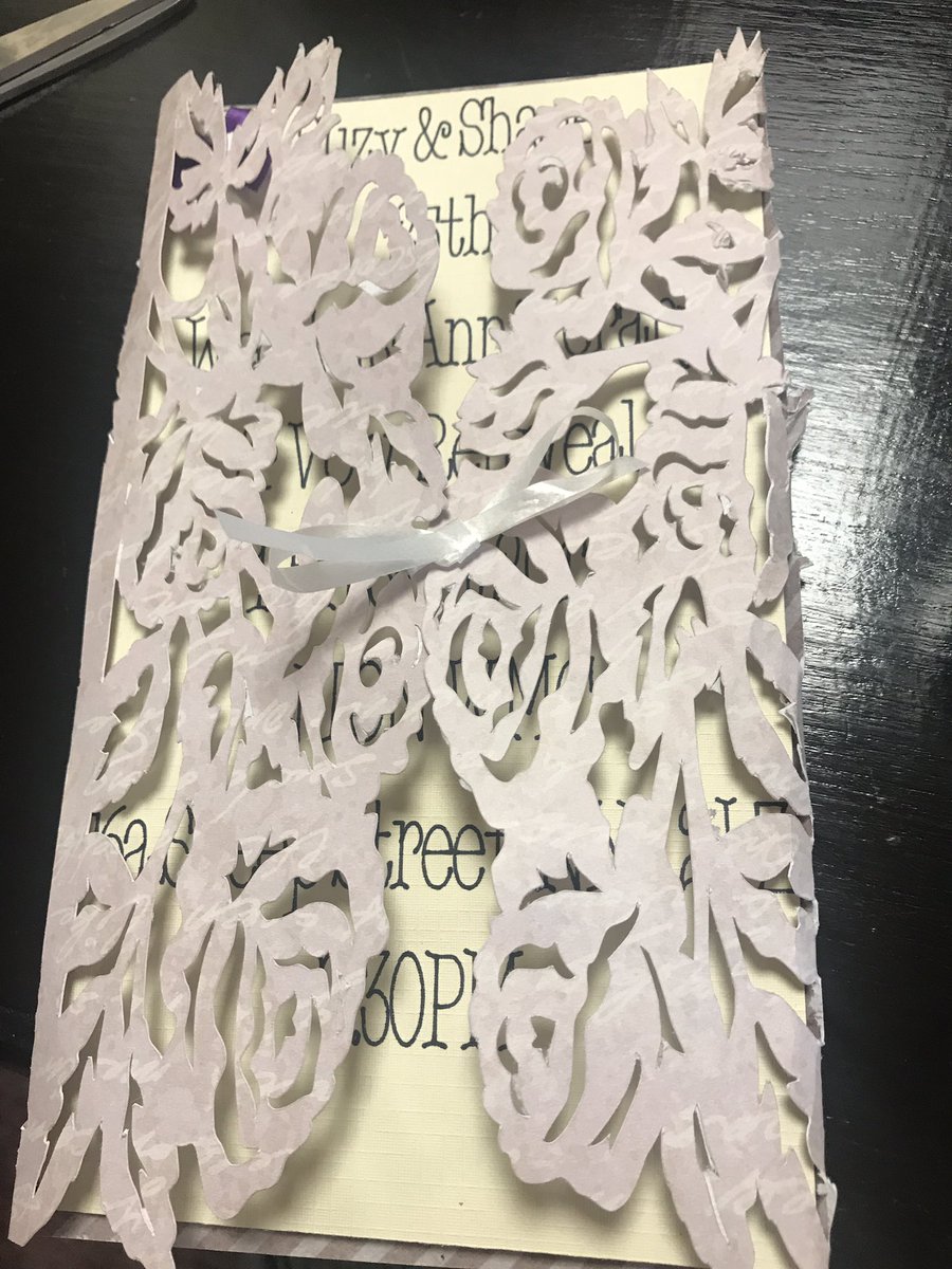 SmoothOperatio3's tweet image. Amazing wedding invites! Any colour can be done.