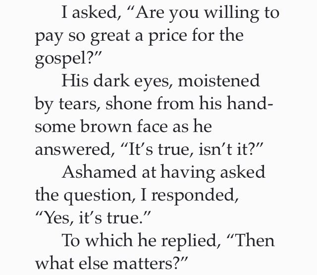 LDSquotable's tweet photo. Story from Gordon B. Hinckley: It's true isn't it? Then what else matters? https://t.co/mY1kNhG2lg