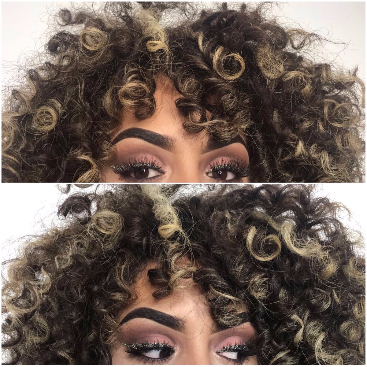 makeupfreaknl's tweet photo. @ABHcosmetics dipbrow in shade ebony @certifeyetweet glitter in lemonade @Smashbox covershot eyeshadow in matte @Ardell_Lashes wispies ✨✨ https://t.co/ZeijCVQDQo