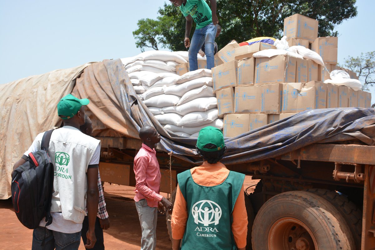 Adracameroon's tweet photo. Adra cameroun is  implementing a project to distribute food to vulnerable populations in rural district of Tibati since January 2017. https://t.co/8XRyfdaPyD