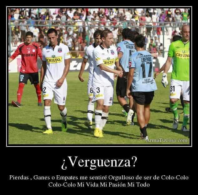 Vamos <a href="/ColoColo/">Colo-Colo</a> aun queda un partido , en el Fútbol ⚽ no hay nada escrito <a href="/dalealbo/">DaleAlbo</a> <a href="/MundoColoColo/">mundocolocolo</a> <a href="/PajaritoValdes/">Jaime Valdes Z.</a> @salazarb12 

ColoColo ⚪⚫