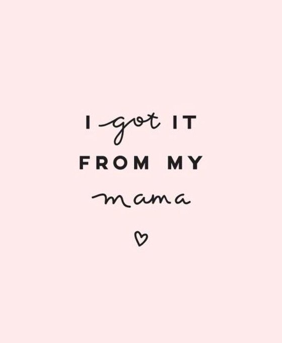 Happy mamas day ❤️ https://t.co/lNbedsrj0s