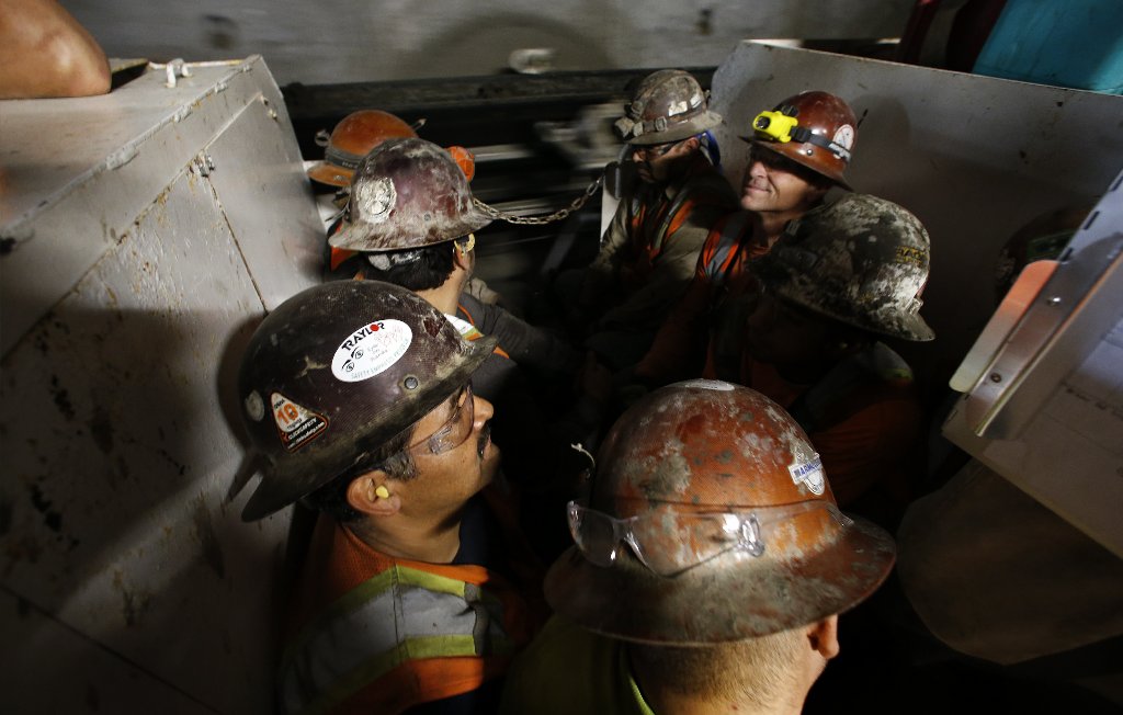 latimes's tweet photo. Climb inside the massive tunnel 60 feet below downtown L.A. https://t.co/PGU7CynkwB https://t.co/Owyhsq3H1J