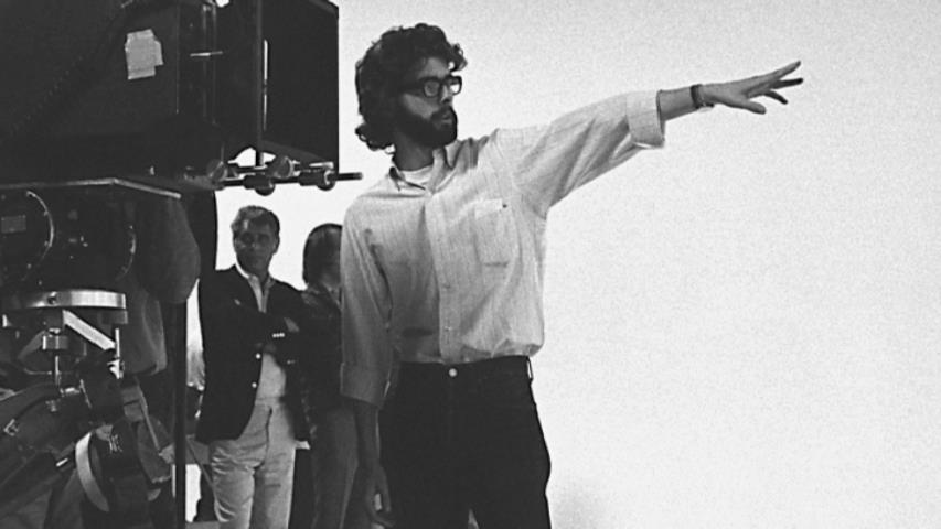Happy 73rd birthday, George Lucas (Pictured: behind the scenes of THX 1138) 
