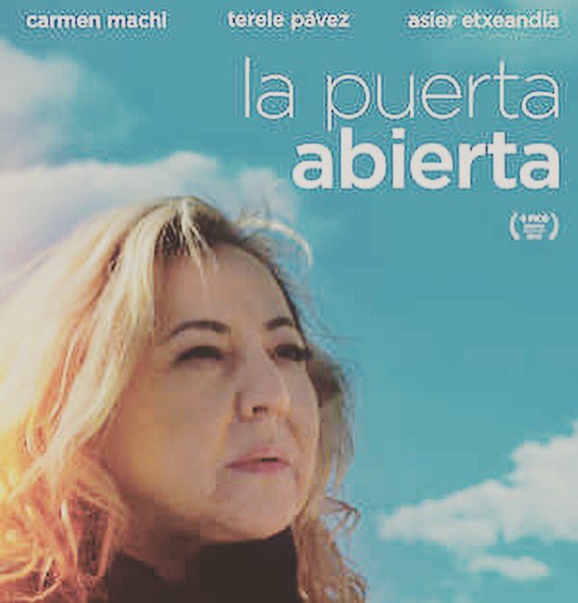 starring_europe's tweet photo. Tonight! "Open the Door" (LA PUERTA ABIERTA) from Spain screens at the Aero Theatre. 
82 mins, directed by @marinaseresesky #starringeurope https://t.co/gSrhbXCxxh