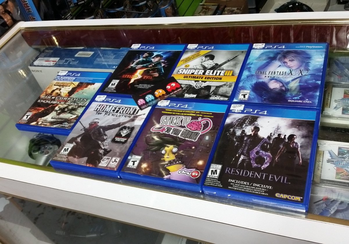 FineTradegaming's tweet photo. Need PS4 games we got that we always filling up the shelves with the hottest PS4 tittles #Sony #PS4 #Playstation #Games #VideoGames #Modern https://t.co/FKEONXgieY