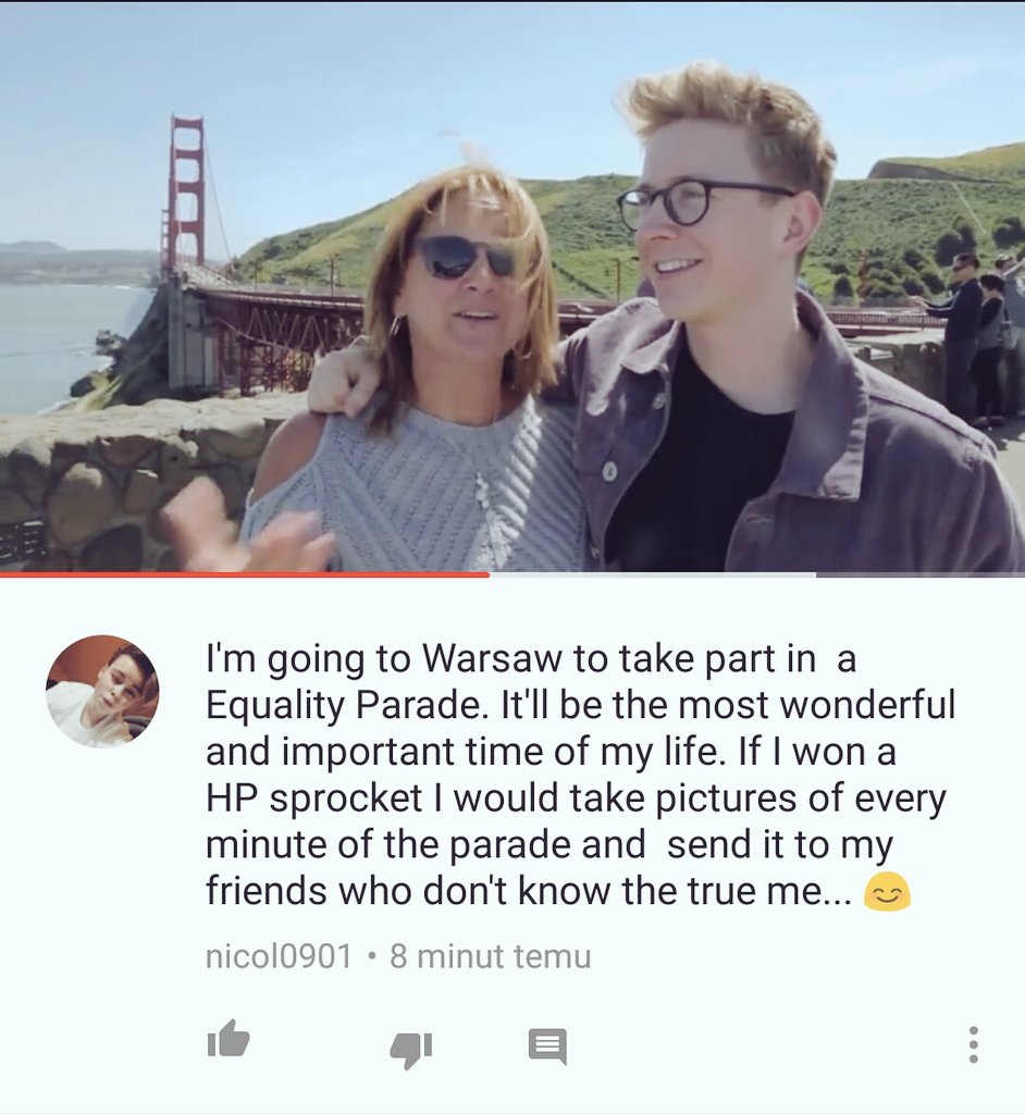 Hi <a href="/tyleroakley/">tyler oakley</a> I hope you'll see this tweet 😋😋 🤗
 #MothersDaySprocket