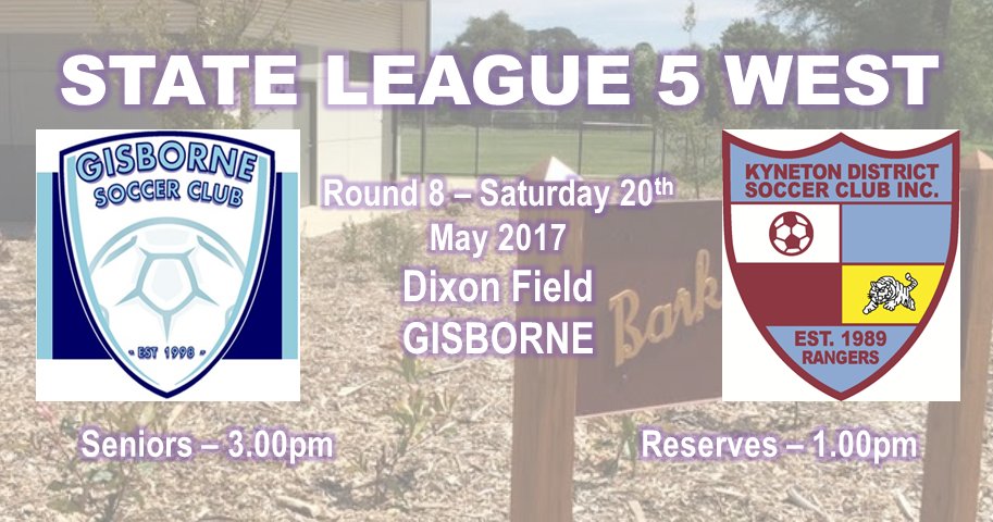 State Men take on Gisborne this Saturday at Gisborne.  1 and 3pm kick-off's.  Come and support the lads