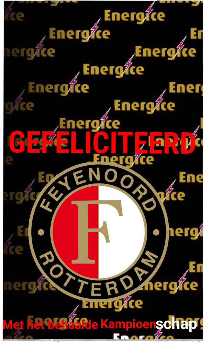 EnergiceBV's tweet photo. #feyenoordrotterdam #energice https://t.co/lMCDgjlttJ