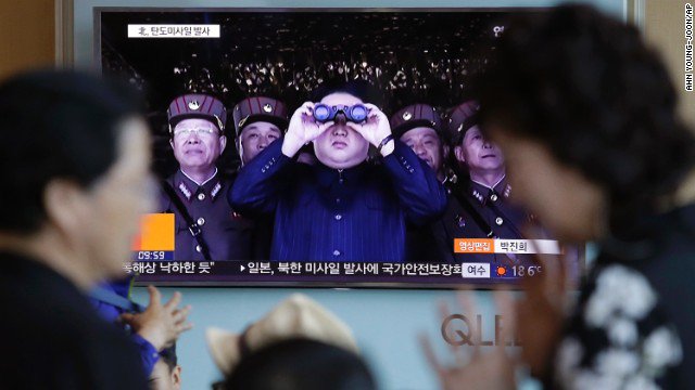 cnnbrk's tweet photo. North Korea warns their newly tested missile can hit US targets with a large nuclear warhead https://t.co/g4JhlJXzSW https://t.co/X5naYdZXiN