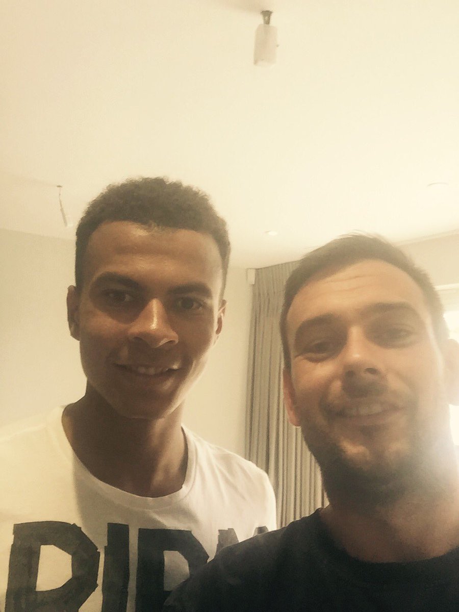 Good bye WHL and thank you to this man for his class and passion.Had the pleasure of working on his house #legend  @Dele_Alli