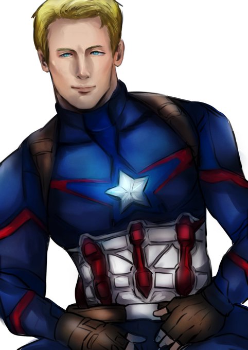 キャプテンアメリカのtwitterイラスト検索結果