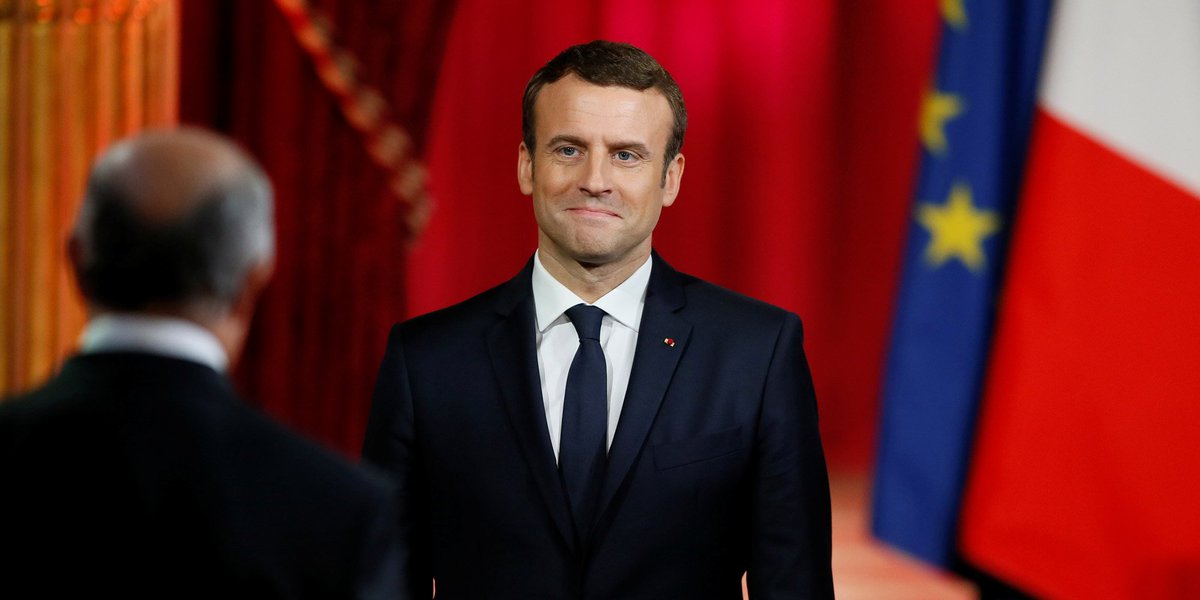 IFCCI1's tweet photo. Lets begin this #MondayMorning with some #GoodNews. #EmmanuelMacron takes office as #FrenchPresident. More on https://t.co/xA8VIZKGXu. https://t.co/6NxUnNPrm2
