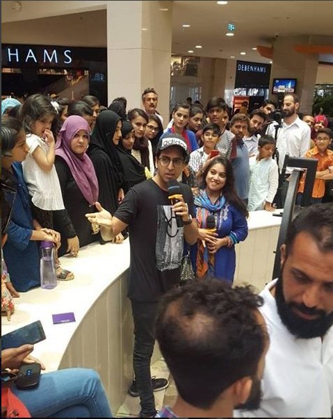 FashionCollec12's tweet photo. Happy mother's day! #happeningnow Khalid Malik at #DolmenMall for mother's day celebrations! #DolmenMall #DolmenMoms #bbpr https://t.co/dK9WqPnwah