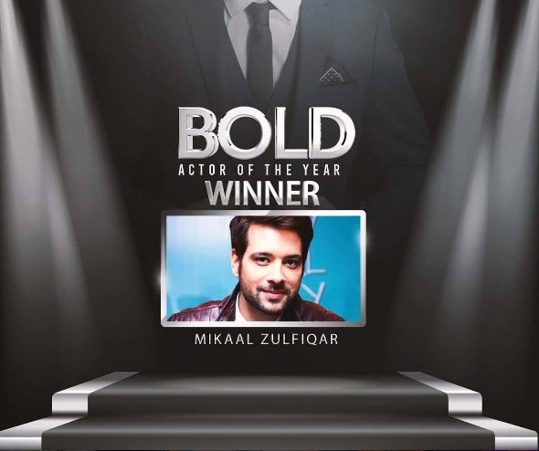 FashionCollec12's tweet photo. Bold actor awards goes to! Mikaal Zulfiqar as the Bold Actor of 2017. #BoldMenAwards #BeBold #ChangeTheGame #bbpr https://t.co/Cr9ZeOhKkK