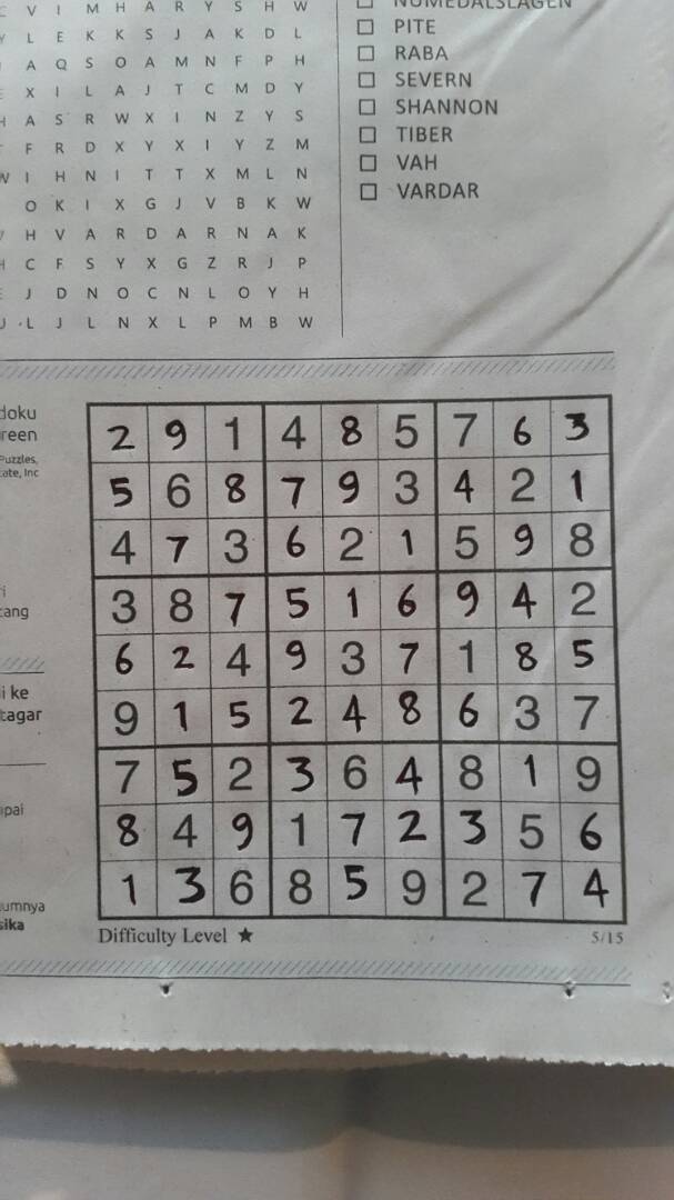 eevaaniism's tweet photo. @KompasKlasika #TantanganSudoku https://t.co/cTyIF6bTqX
