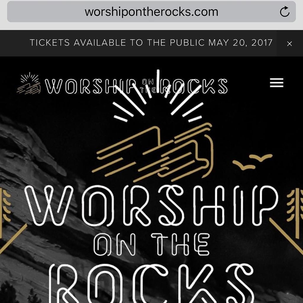 #WorshipontheRocks is happening at #redrocksamphitheater in September. Jesus Culture, United Pursuit, and Red Rock… ift.tt/2qHtjNO