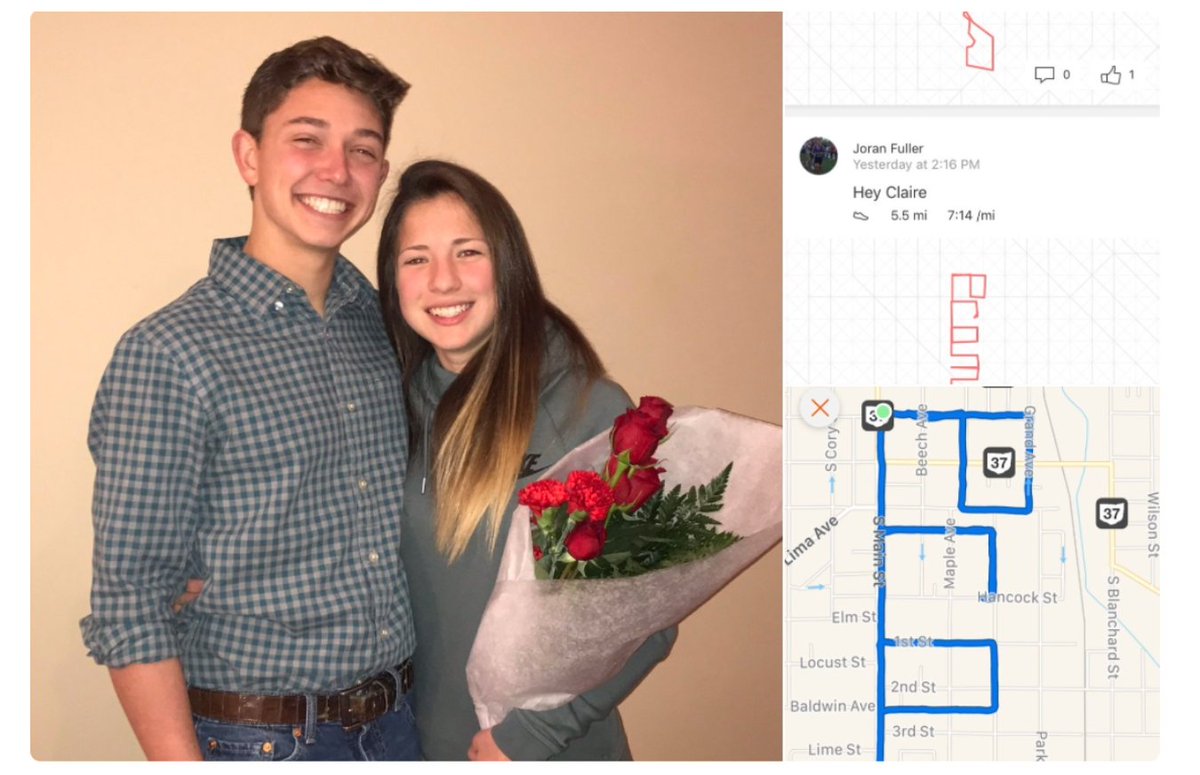 CrossProb's tweet photo. Remember the guy that ran 5.5 miles to ask a girl to prom? He accidentally signed up for a half marathon the day of prom.

And did them both https://t.co/bzjfugRu5l