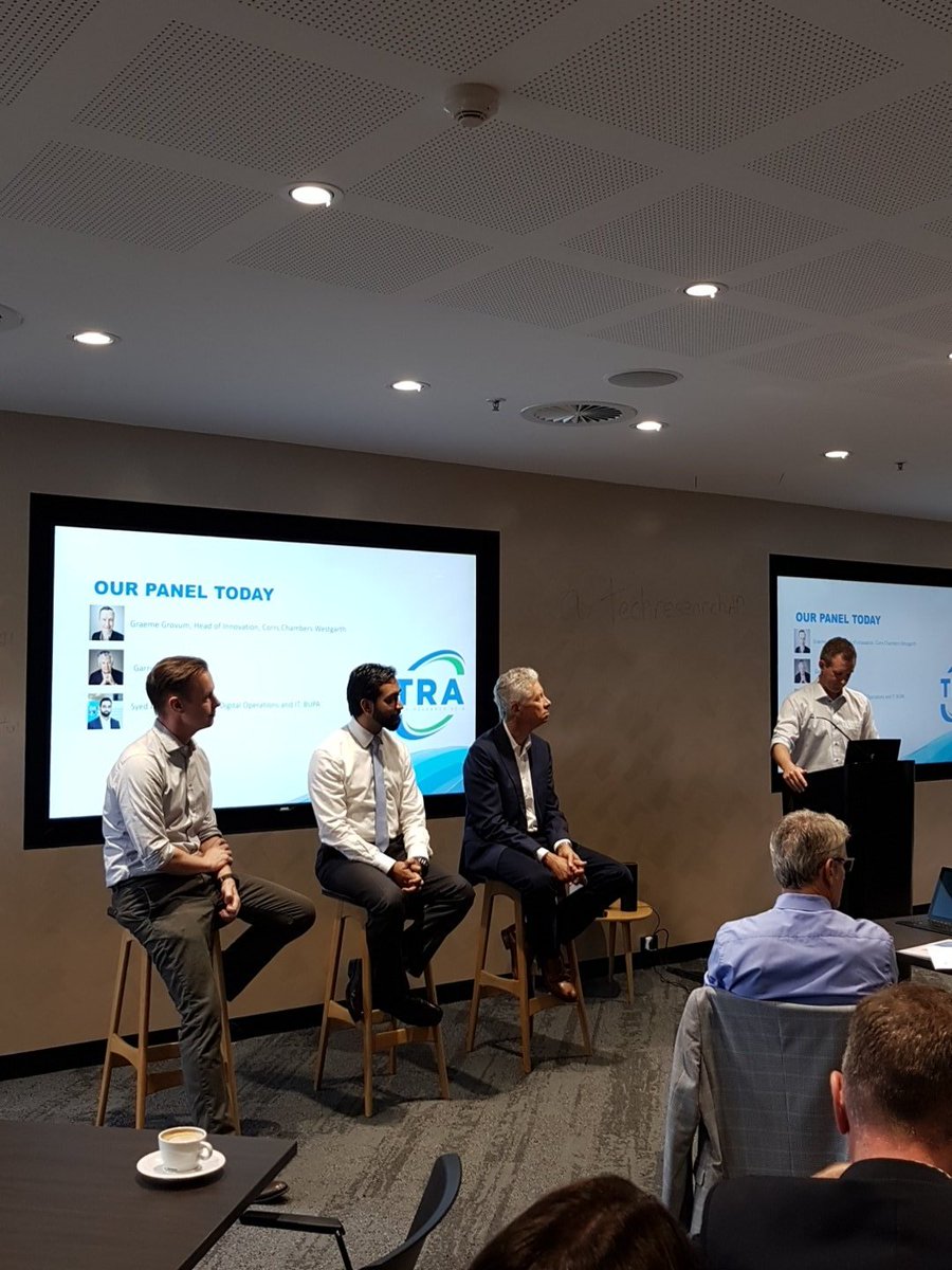 Thanks to our #AI panel Syed Ahmed, Graeme Grovum, Garry Whatley for debunking AI myths and providing a pragmatic view