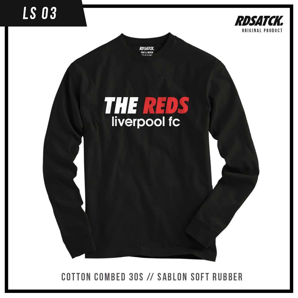 redsattack's tweet image. #KaosLiverpool Long sleeve 105K | Combed 30s | Pengerjaan 4 hari | LINE redsattack.id | D72E9E29 | Katalog : ig @redsattack #YNWA #Liverpool