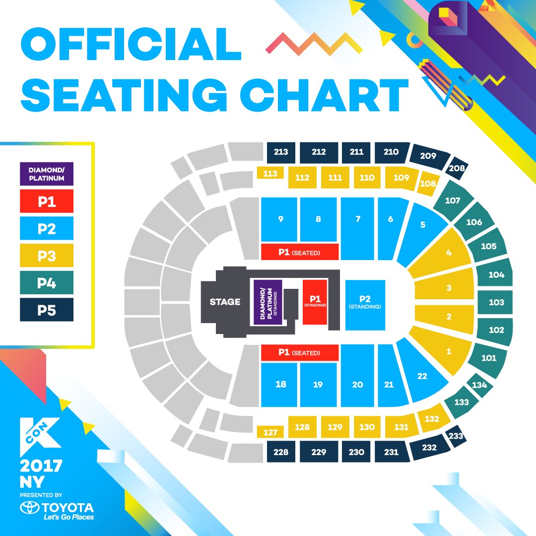 Kcon La 2017 Seating Chart