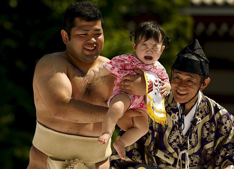 Bebes Compiten En Centenaria Tradicion En Japon Por Ver Quien Llora Mas Bebes Compiten En Centenaria Tradicion En Japon Por Ver Quien Llora Mas