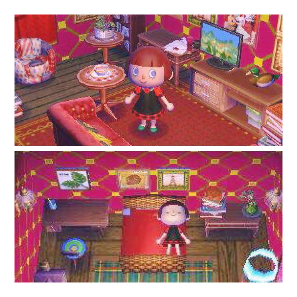 ᴊʜᴏɴɴʏ 映画のアメリ風 アメリ ハッピーホームデザイナー 任天堂 3ds どうぶつの森 Amiibo Happyhomedesigner はぴ森 ハピ森 どぶ森 ツクッター