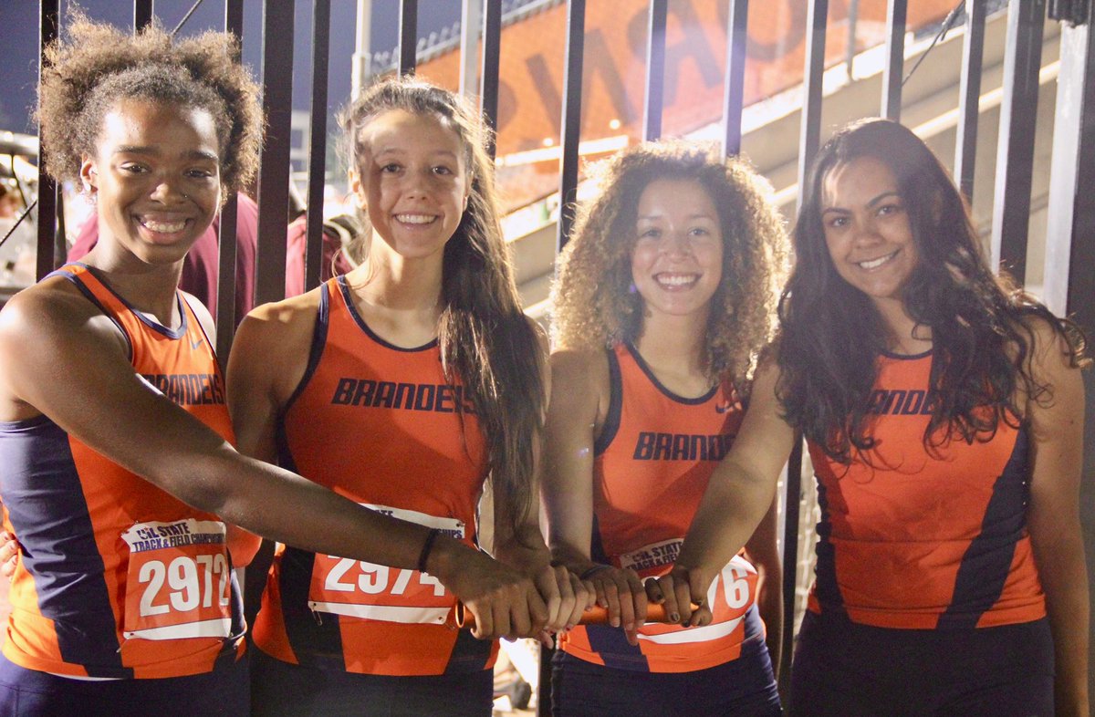 I've been looking forward to running with them since middle school and look where we ended up #state ❤️ This experience was worthwhile.