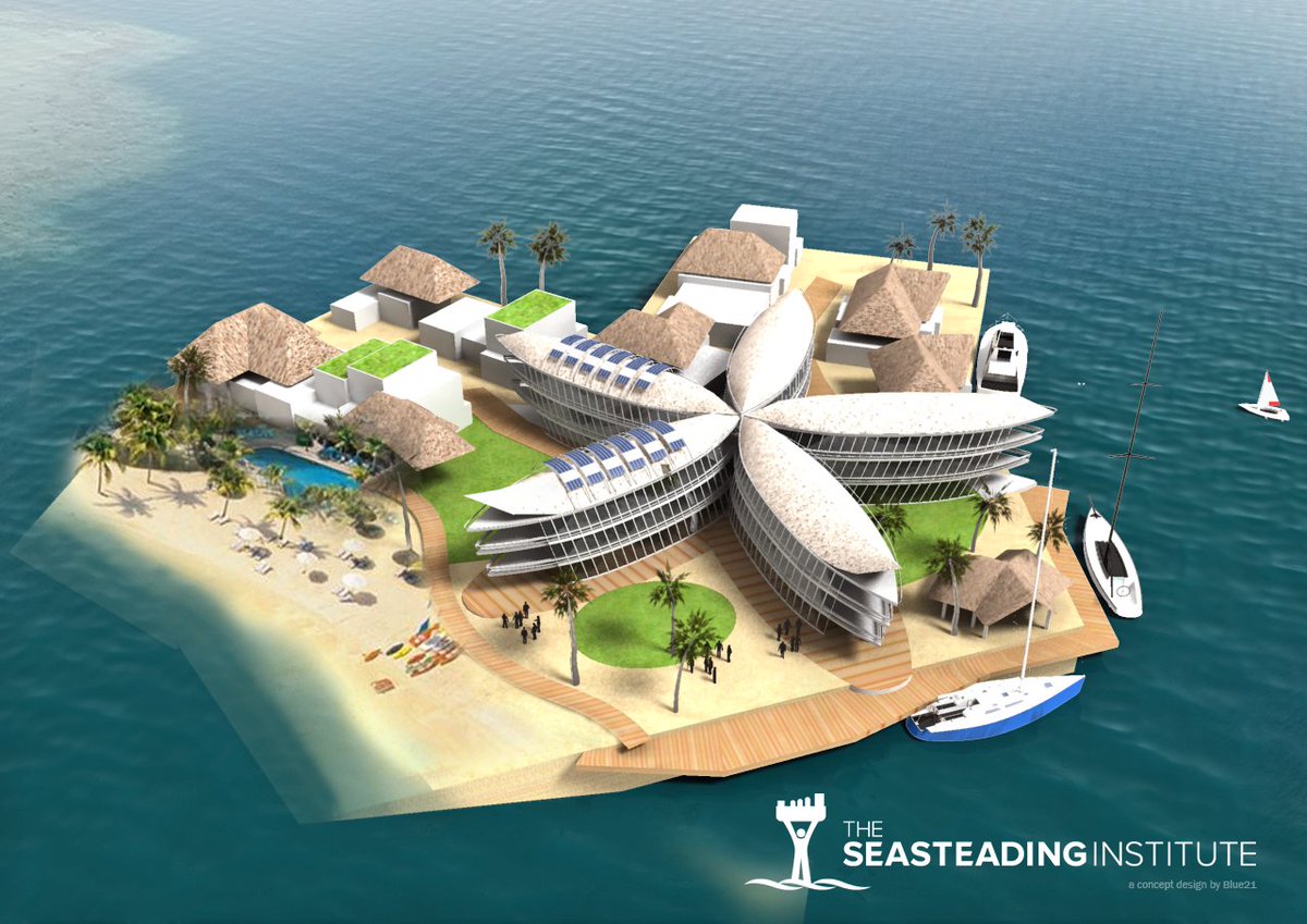 wef's tweet image. These floating islands could fight the rise of sea levels wef.ch/2qS6rrK