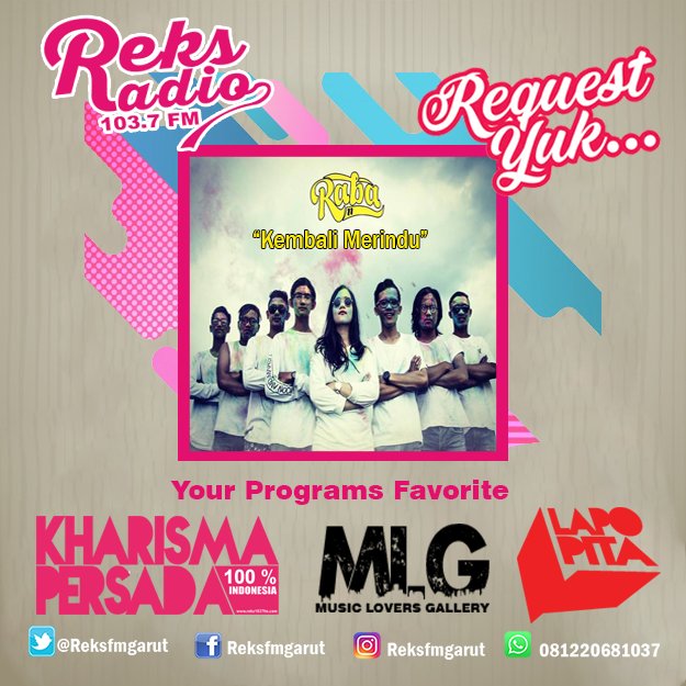 <a href="/raba_Official/">RABA Band Official</a>   #RequestYuk <a href="/KharismaPersada/">Kharisma Persada</a> #MLG #Lapopita #PromoRadio #NewSingle