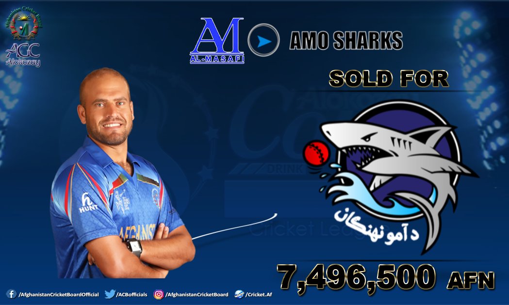 ACBofficials's tweet photo. Thanks alot #Almasafi for the Franchise of #AmoSharks
#Shpageeza
@ICC
@ACCMedia1
@cricinfo_record
@Atif_Mashal
@ShafiqStanikzai https://t.co/5PgJLgOapw