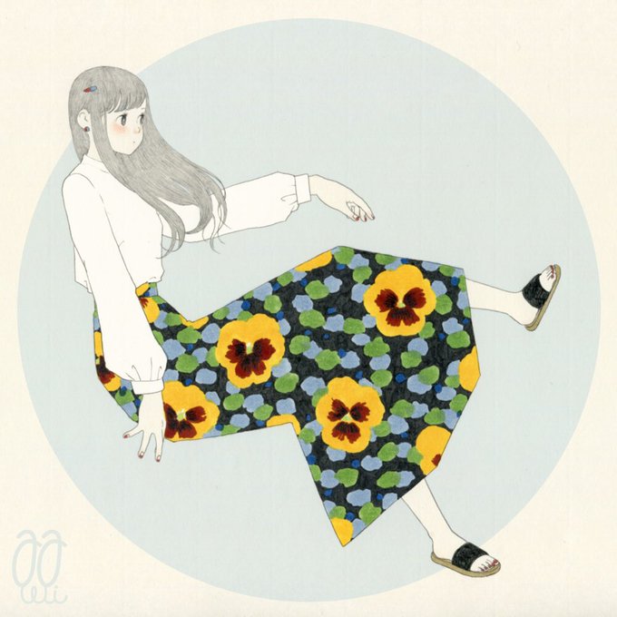 イラスト : 真剣に楽しむ姿は周りを助ける。 