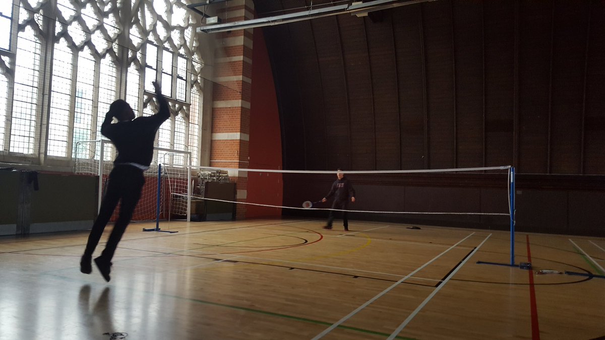 A morning of badminton &amp; football <a href="/LatimerTBAP/">LatimerTBAP</a>. #lovesports #teamworkmakesthedreamwork  @HoSLECTBAP @HeadTBAP